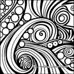 Meditative Abstract Patterns: Mindfulness Coloring Pages 3