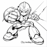 Mega Man Star Force Coloring Pages 1