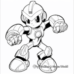 Mega Man X Coloring Pages 1