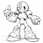 Mega Man Zero Coloring Pages 1