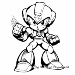 Mega Man ZX Advent Coloring Pages 4
