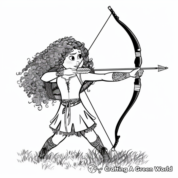 Merida Coloring Pages - Free & Printable!