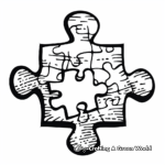 Mesmerizing Jigsaw Puzzle Coloring Pages 2