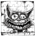 Mesmerizing Jigsaw Puzzle Coloring Pages 4