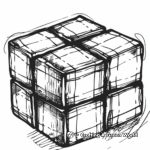 Mind-Bending Rubik's Cube Coloring Pages 1