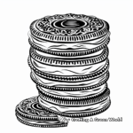 Mini Oreo Pack Coloring Pages 4