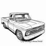 Modern Chevy Trucks Coloring Pages 3