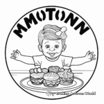 Monday Mealtime Coloring Pages 4