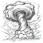 Monstrous Wedge Tornado Coloring Pages 4