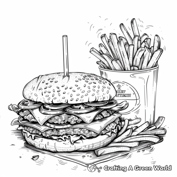 Food For Adults Coloring Pages - Free & Printable!