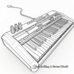 Multilingual Keyboard Coloring Pages 2