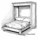 Murphy Bed Creative Coloring Pages 2