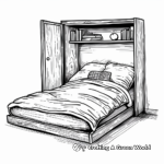 Murphy Bed Creative Coloring Pages 4
