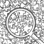 Mysterious Hidden-Object Puzzle Coloring Pages 2