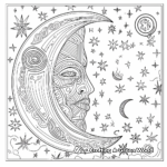 Mystic Moon Magic Coloring Pages 3
