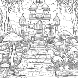 Magic Kingdom Coloring Pages - Free &amp; Printable!