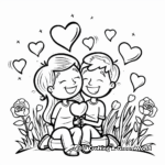 Mystical Love Feeling Coloring Pages 4