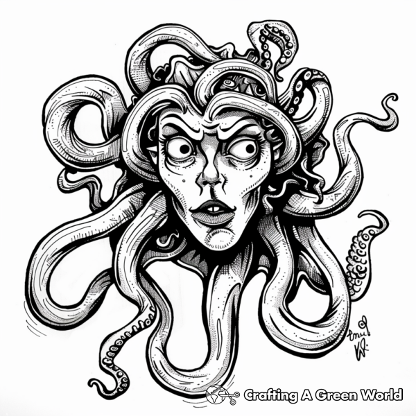 Greek Mythology Creatures Coloring Pages - Free &amp; Printable!