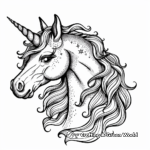 Mystical Unicorn Magic Coloring Pages 2
