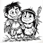 Native American Encounters: Lewis and Clark Coloring Pages 2