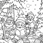 Number 7 in the Fairyland Scene Coloring Pages 4