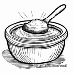 Nutella Spoonful Coloring Pages for Chocoholics 4