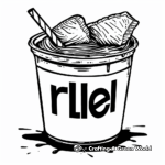 Nutella-themed Birthday Party Coloring Pages 3