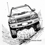 Off-Road Toyota 4Runner Coloring Pages 3