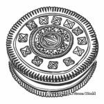 Oreo Cheesecake Coloring Pages 3