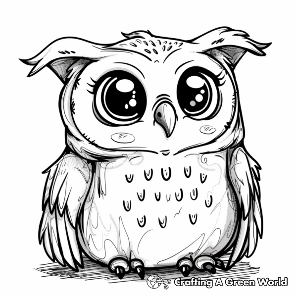 Owlicorn Coloring Pages - Free &amp; Printable!
