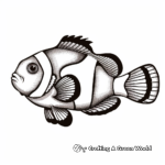 Pacific Clownfish Coloring Pages 3