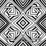 Parquetry Design Pattern Coloring Pages 1