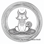 Peaceful Animal-Themed Mindfulness Coloring Pages 2