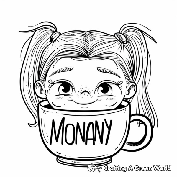 Peaceful Monday Morning Coloring Pages 1