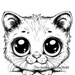 Pet Lovers Cute Hard Coloring Pages 4
