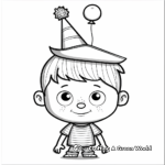 Pirate Party Hat Coloring Pages 4