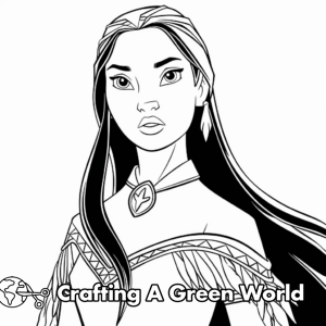 Pocahontas Coloring Pages - Free &amp; Printable!