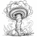 Powerful F5 Tornado Coloring Pages 3