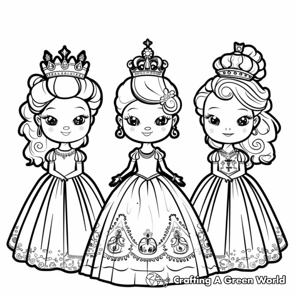Queen For Color Queen Coloring Pages - Free & Printable!