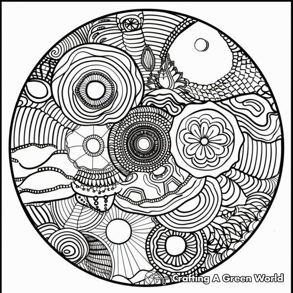 Difficult Mandala Coloring Pages - Free &amp; Printable!