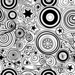 Psychedelic Pattern Coloring Pages for Creativity 3