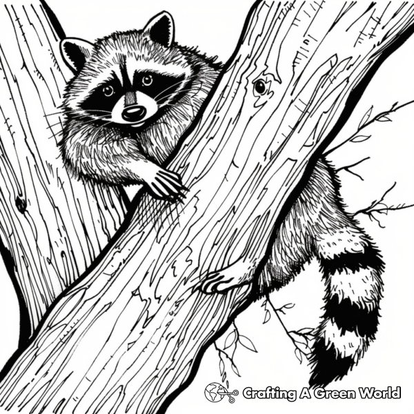 Abstract Raccoon Coloring Pages Raccoon Coloring Pages - Free & Printable!