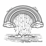 Rainbow After the Storm: Hope Coloring Pages 3