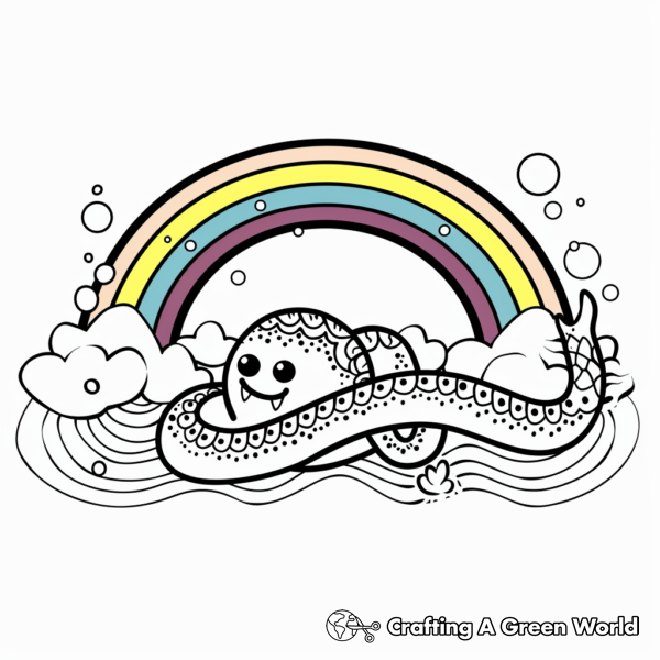 Sea Serpent Coloring Pages - Free &amp; Printable!