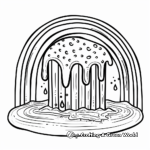 Rainbow Slime Coloring Sheets 1