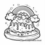 Rainbow Slime Coloring Sheets 4