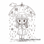 Rainy Day Indoor Activity Coloring Sheets 2