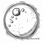 Realistic Bubble Coloring Pages 2