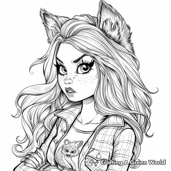Monster High Coloring Pages - Free & Printable!