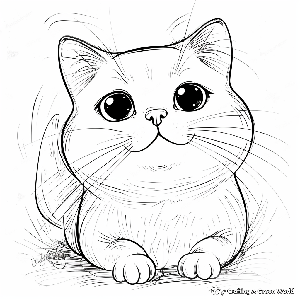 Printable Cat Coloring Pages Realistic 2025 Printable Cat Coloring Pages Realistic 2025